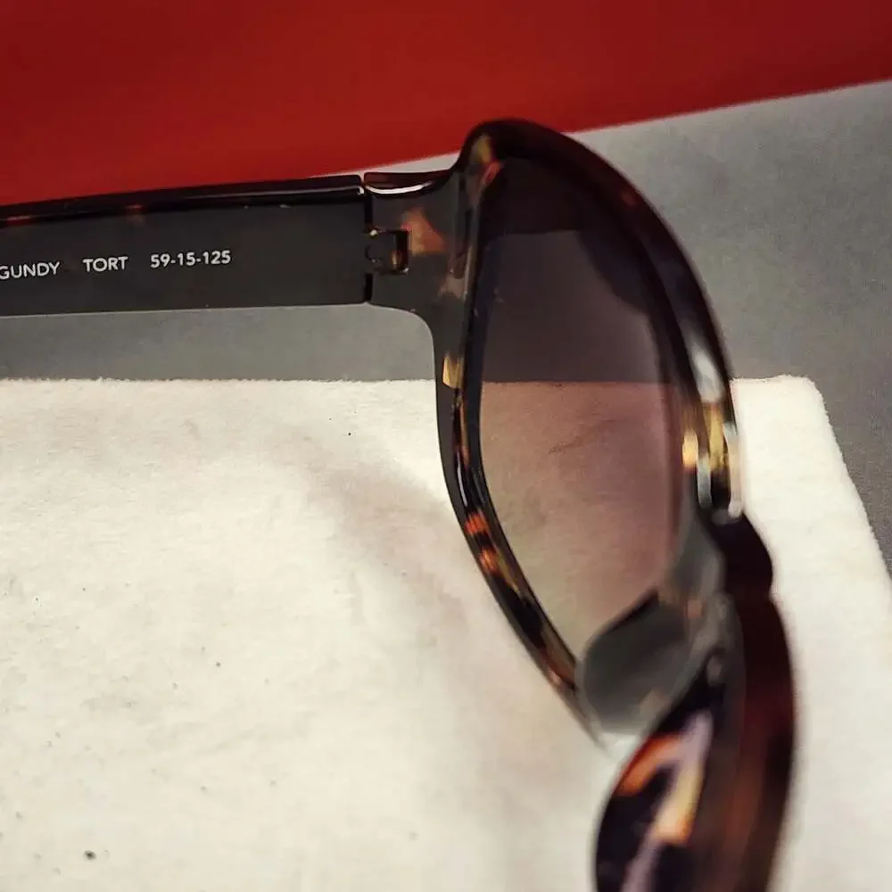 Solarite Uptown Polarized Tortoise Shell Brown Gradient Sunglasses